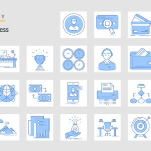 Modern Business Icons